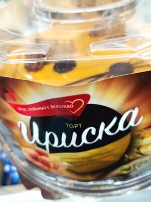 Торт бисквитный "Ириска"
