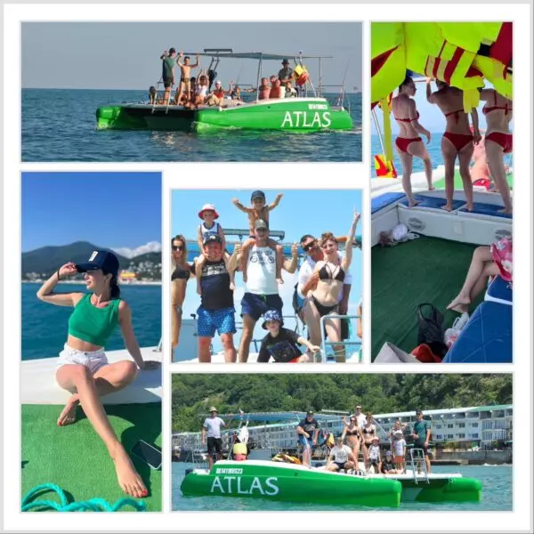 Большой Морской Катамаран Atlas